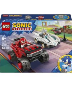 LEGO Sonic Silver w samochodzie kontra Knuckles w monster trucku (77118) Jaunumi, Bērnu preces