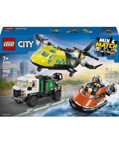 LEGO City Zestaw z samolotem, ciężarówką serwisową i poduszkowcem (60505) Jaunumi, Bērnu preces