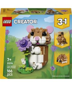 LEGO Creator Uroczy chomik z kwiatkiem (31376) Jaunumi, Bērnu preces