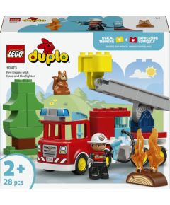 LEGO Duplo Wóz strażacki z wężem i strażaki (10473) Jaunumi, Bērnu preces