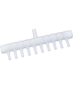 Esselte Aqua Natura, rozdzielacz powietrza, biały, PP, 8 mm do 4 mm, 10 przejść, 25szt/ op. Citas preces