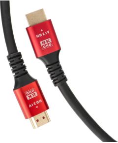 OEM   Cable HDMI 2.1 8K 60Hz / 4K 120Hz – Ultra High Speed, HDR, eARC, VRR, 48Gbps 1 m black Jaunumi - Datori