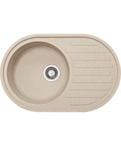 Franke Maris ROG 611 3 1/2" WWK REV BSWT Iebūvējama Granīta Bēša Virtuves Izlietne Кухонные раковины