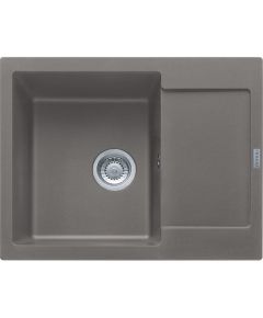 Franke Maris MRG 611-62, Iebūvējama fragranīta virtuves izlietne Pelēka Virtuves izlietnes