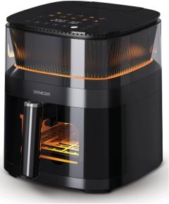 Hot air fryer Sencor, black Многофункциональные котлы