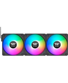 Thermaltake CT140 EX ARGB Sync PC Cooling Fan, Case Fan (Black, Pack of 3) Korpusu dzesēšana