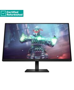 RENEW SILVER OMEN by HP 27k UHD Gaming Monitor - 27" 3840x2160 UHD 400-nit 144 Hz AG, IPS, USB-C 2x HDMI DisplayPort, 2x USB-A, speakers, height adjustable tilt pivot, 1 years   780G8AAR#ABB LED / LCD мониторы