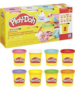 Hasbro Play-Doh: Doh & More - Rainbow 8 Pack (G0691) Interaktīvās rotaļlietas