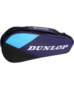 Tennis Bag DUNLOP FX CLUB 3 violet/black/cyan Teniss