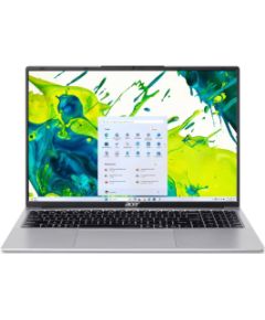 Notebook ACER Aspire AL16-54P-52AL CPU  Intel Core 5 120U 1400 MHz 16" 1920x1200 RAM 16GB DDR5 SSD 512GB Intel Intel Graphics Integrated ENG Card Reader MicroSD Windows 11 Home Silver 1.53 kg NX.D73EL.002 Portatīvie datori