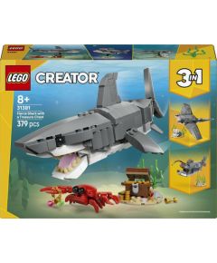 LEGO Creator Groźny rekin i skrzynia ze skarbem (31381) Jaunumi, Bērnu preces