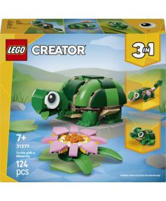 LEGO Creator Żółw i kwiat lilii wodnej (31377) Jaunumi, Bērnu preces