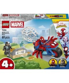LEGO Marvel Spidey na motocyklu kontra Rhino (11206) Jaunumi, Bērnu preces