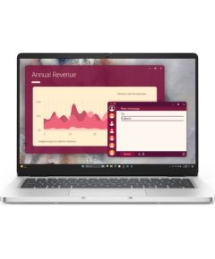 DELL Pro 14 PC14250 Intel Core Ultra 7 265U Laptop 35.6 cm (14") Full HD+ 16 GB DDR5-SDRAM 512 GB SSD Wi-Fi 6E (802.11ax) Windows 11 Pro Platinum Portatīvie datori