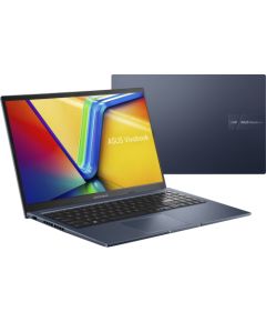 ASUS Vivobook 15 X1502VA-BQ689 notebook/laptop Intel® Core™ i5 i5-13420H 39,6 cm (15.6") Full HD 16 GB DDR4-SDRAM 512 GB SSD Wi-Fi 6E (802.11ax) NoOS Blue Portatīvie datori
