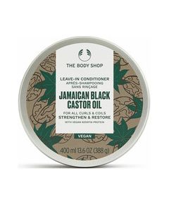 The Body Shop Jamaican Black Castor Oil Leave-in Conditioner ( kudrnaté a vlnité vlasy ) - Bezoplachový kondicionér 400ml Matu kopšana