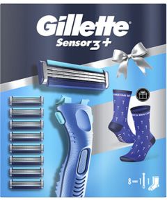 Gillette Sensor3+ Set - Dárková sada Smaržas - NESAKĀRTOTS