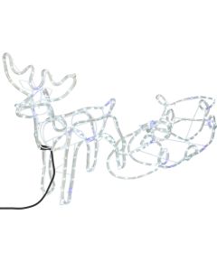 Рождественский олень с санями Springos CL1225, 288 LED Ziemassvētku dekorācijas