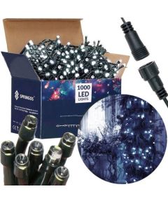 Ziemassvētku lampiņas Springos CL1004 1000 Led 60m Ziemassvētku lampiņas, LED virtenes