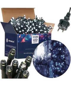 Ziemassvētku lampiņas Springos CL1501 1500 Led 90 m Ziemassvētku lampiņas, LED virtenes