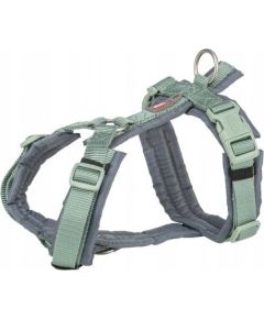 Trixie Premium trekking szelki dla psa szałwiowy/grafitowy M: 53–64 cm/20 mm Citas preces