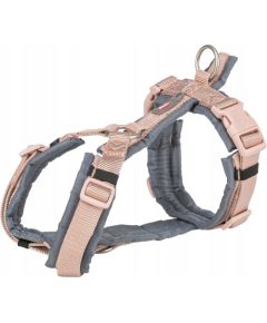 Trixie Premium trekking szelki dla psa różowy/grafitowy M–L: 62–74 cm/25 mm Citas preces