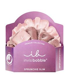 Invisibobble Sprunchie Slim Premium La Vie en Rose - Gumička do vlasů ( 2 ks ) Matu kopšana