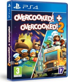 PS4 Overcooked! + Overcooked! 2 Double Pack Playstation 4 video spēle PlayStation 4 (PS4) spēles