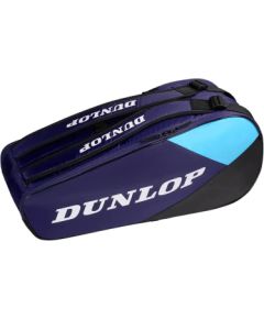 Tennis Bag DUNLOP FX CLUB 6 violet/black/cyan Teniss