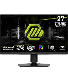 LCD Monitor MSI MAG 272URDF E16 27" Gaming/4K Matte Panel IPS 3840x2160 16:9 160Hz 0.5 ms Colour Black MAG272URDFE16 LED / LCD мониторы