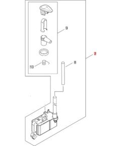 Aizdedzes spole PB-7910T, EB790RT, Echo Rezerves daļas