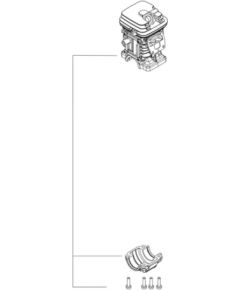 Kartera kompl CS-4010EC, 410EC, Echo Rezerves daļas