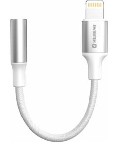 Swissten Textile Lightning uz 3.5mm Audio Adapteris 15cm Jaunumi - Audio-Video