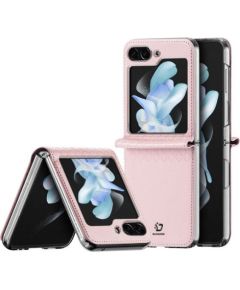 Dux Ducis Samsung  Galaxy Z Flip5 5G Flip Leather Case Wallet Pink Neoriģinālie Maciņi