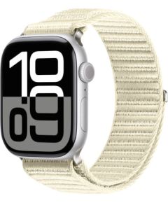 Dux Ducis   Apple Watch 38/40/41/42MM YE Nylon Braided Loop Wrist Strap Starlight Smart pūlksteņu aksesuāri