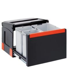 Franke Maris WB Cube 50 A 1x14 2x8l Iebūvējama Atkritumu Šķirošanas Sistēma Atkritumu šķirošanas sistēmas