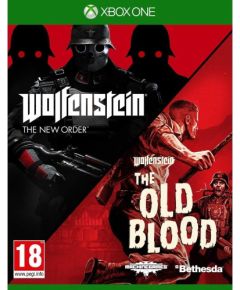 XBOX1 Wolfenstein Double Pack (Old Blood+New Order) Xbox One video spēle Xbox spēles