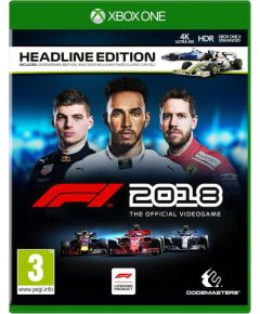 XBOX1 F1 2018 Headline Edition Xbox One video spēle Xbox spēles