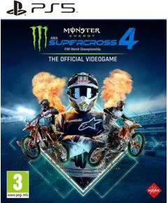 PS5 Monster Energy Supercross 4 Playstation 5 (PS5) video spēle PlayStation 5 (PS5) spēles 