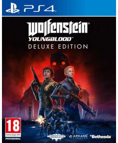 PS4 Wolfenstein: Youngblood Deluxe Edition Playstation 4 (PS4) video spēle PlayStation 4 (PS4) spēles