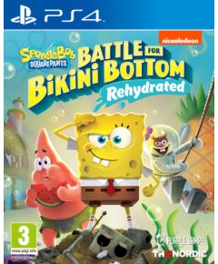 PS4 Spongebob SquarePants: Battle for Bikini Bottom Rehydrated Playstation 4 (PS4) video spēle PlayStation 4 (PS4) spēles