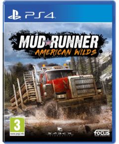 PS4 Spintires MudRunner American Wilds Edition Playstation 4 (PS4) video spēle PlayStation 4 (PS4) spēles
