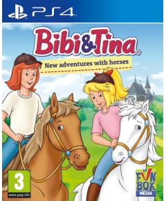 PS4 Bibi and Tina New Adventures with Horses Playstation 4 (PS4) video spēle PlayStation 4 (PS4) spēles
