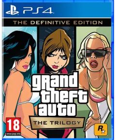 Rockstar PS4 GTA Grand Theft Auto The Trilogy The Definitive Edition Playstation 4 video spēle PlayStation 4 (PS4) spēles