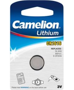 Camelion CR1616-BP1 CR1616 Lithium 1 pc(s) Baterijas un akumulatori