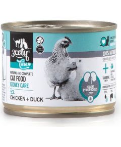 3COTY 53. Chicken + duck Kidney Care - wet cat food - 180g Kaķu konservi