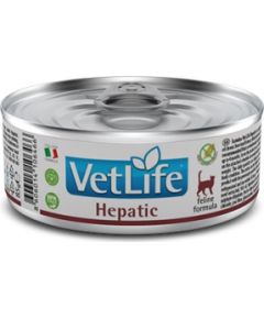 FARMINA Vet Life Natural Diet Cat Hepatic - wet food for cats - 85 g Barība
