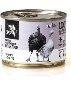 3Coty TURKEY + GOOSE for Kittens 180g Kaķu konservi