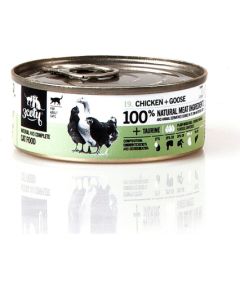 3COTY Chicken with goose - wet cat food - 80g Kaķu konservi