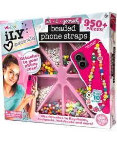 WECOOL DIY komplekts Beaded Phone Straps Radošās rotaļlietas